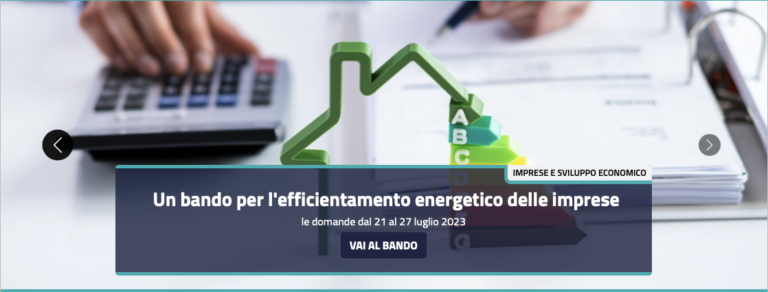 Bando efficientamento. energetico micro, piccole e medie imprese regione Liguria 4 milioni di euro